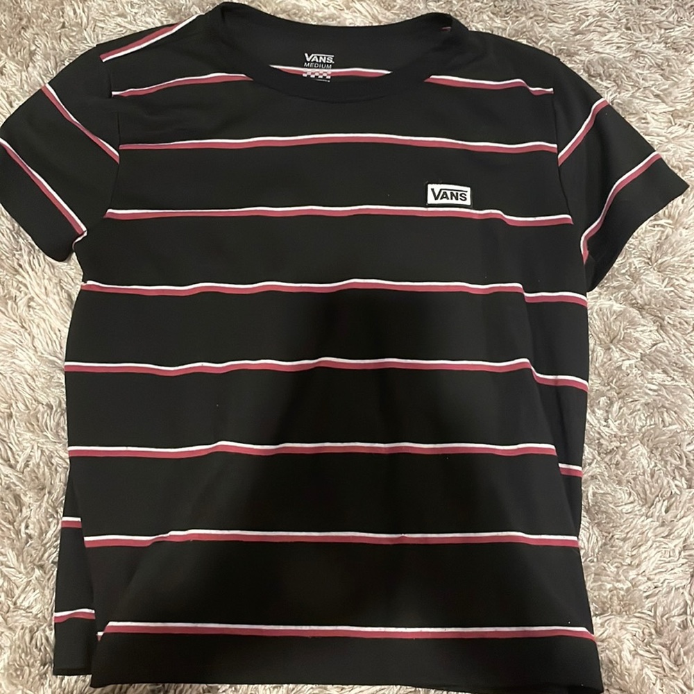 Vans striped Medium t-shirt